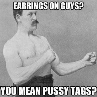overly manly man