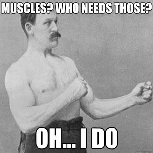 overly manly man