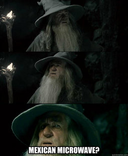 Confused Gandalf