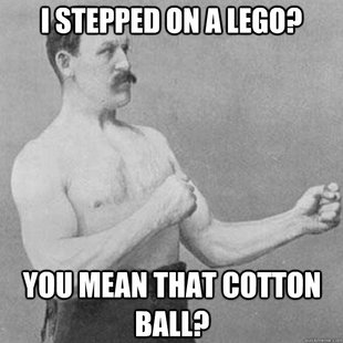 overly manly man