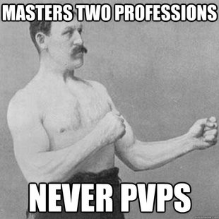 overly manly man