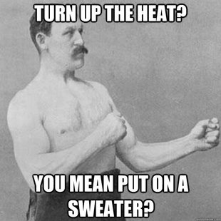 overly manly man