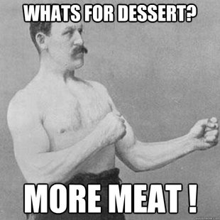 overly manly man