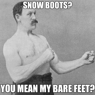 overly manly man