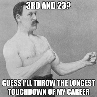 overly manly man