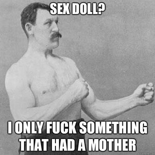overly manly man
