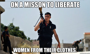 Ridiculously Photogenic Syrian Soldier