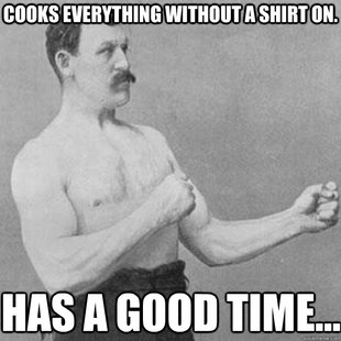 overly manly man