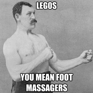 overly manly man