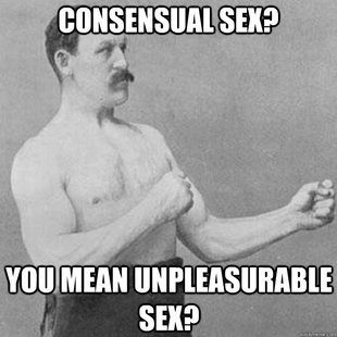 overly manly man