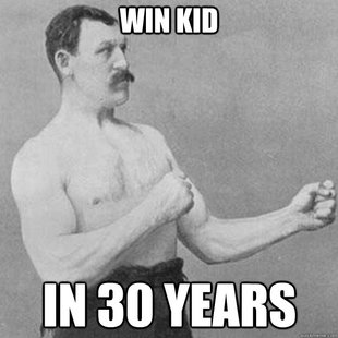 overly manly man