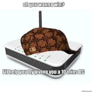 scumbag router