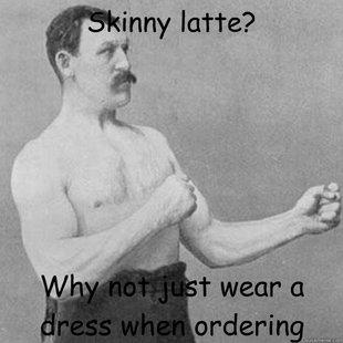 overly manly man