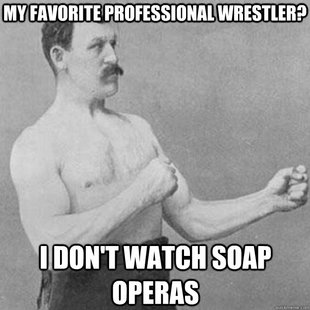 overly manly man