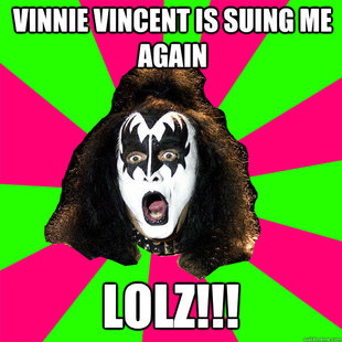 Shocked Gene Simmons
