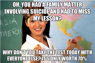 Scumbag Teacher