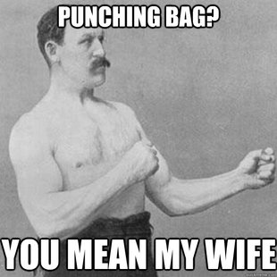 overly manly man