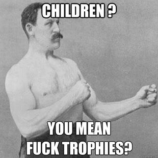overly manly man
