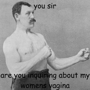 overly manly man
