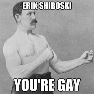 overly manly man