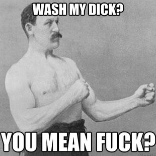 overly manly man