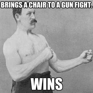 overly manly man