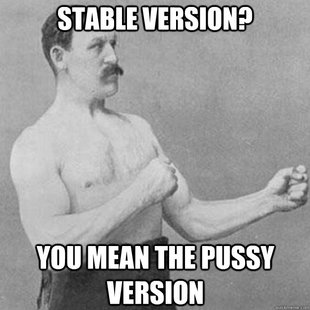 overly manly man