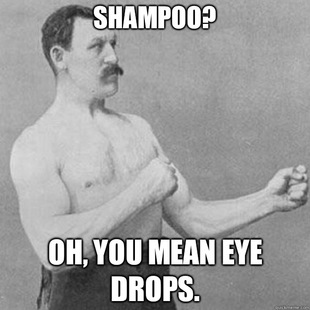 overly manly man