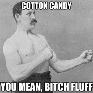 overly manly man