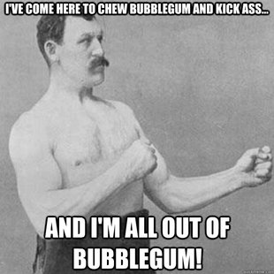 overly manly man