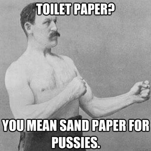 overly manly man