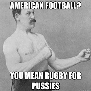 overly manly man