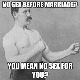 overly manly man