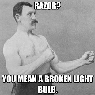 overly manly man