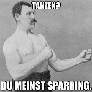 overly manly man