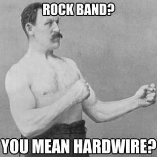 overly manly man