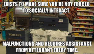 Scumbag Self Checkout