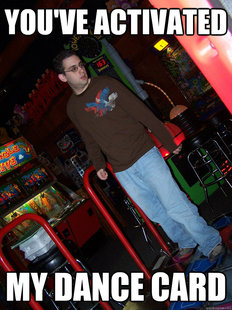 Confused DDR Kid