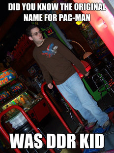 Confused DDR Kid