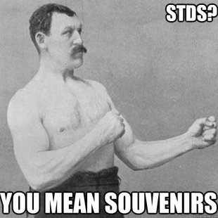 overly manly man