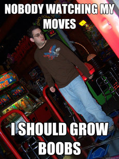 Confused DDR Kid