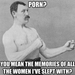 overly manly man