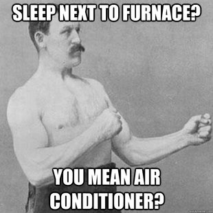 overly manly man