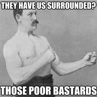 overly manly man