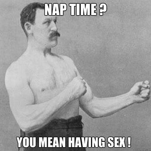 overly manly man