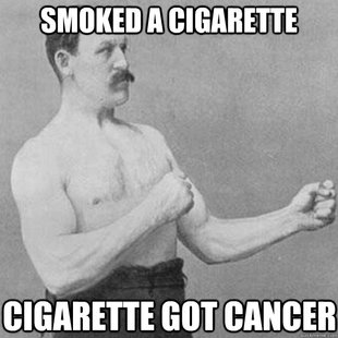 overly manly man