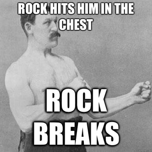 overly manly man