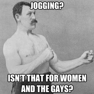 overly manly man