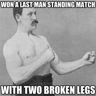 overly manly man