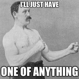 overly manly man